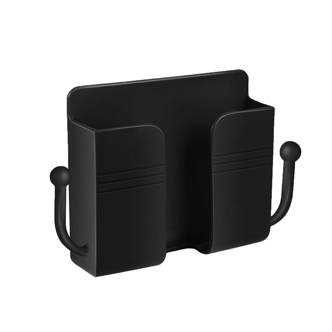 OIVO INDIA Wall Charger Hook Mobile Phone Holder Universal Cellphone Hanging Bracket Hooks Charging Dock Stand (Black, Pack of 1)