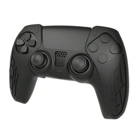 OIVO INDIA Black Controller Silicone Cover PS5 Controller Skin Anti Slip Protective Case Sleeve Compatible for Sony PlayStation 5 Controller