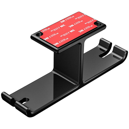 OIVO INDIA Aluminum Headphone Hanger, Gaming Headset Headphone Hook Holder Mount Under Desk with Cable Organizer for All Headphones (Black)