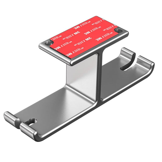 OIVO INDIA Aluminum Headphone Hanger, Gaming Headset Headphone Hook Holder Mount Under Desk with Cable Organizer for All Headphones (Silver)