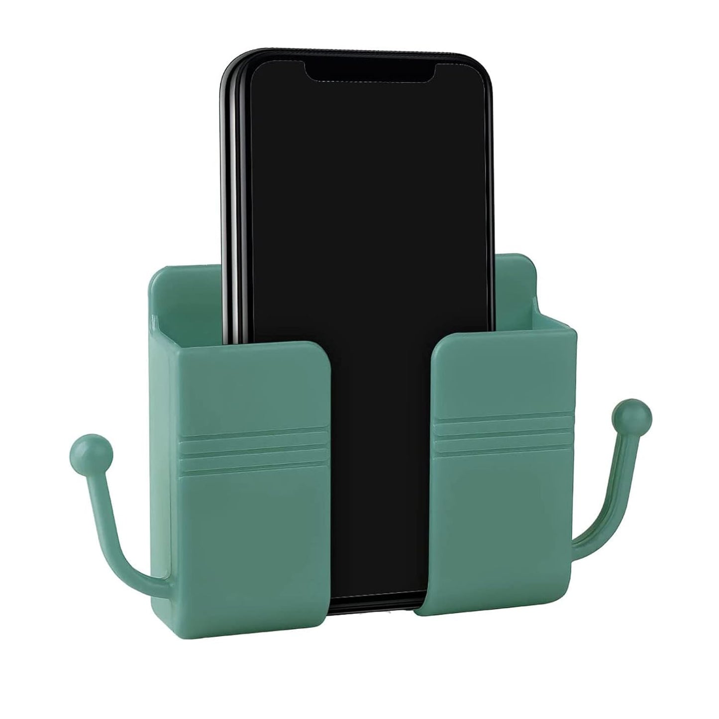OIVO INDIA Self Adhesive Green Wall Mount Mobile Holder