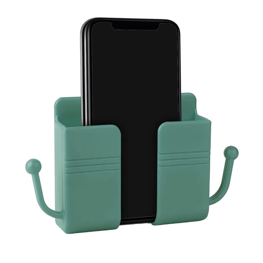 OIVO INDIA Self Adhesive Green Wall Mount Mobile Holder