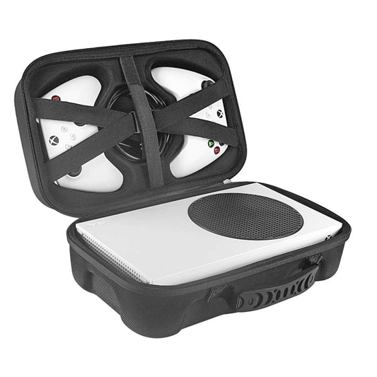 OIVO INDIA Travel Case Compatible with Xbox Series S - Hard Shell Series S Carrying Case with Protective Foam Compartments for Console, Controller, HDMI Cable (Xbox Series S, Black)