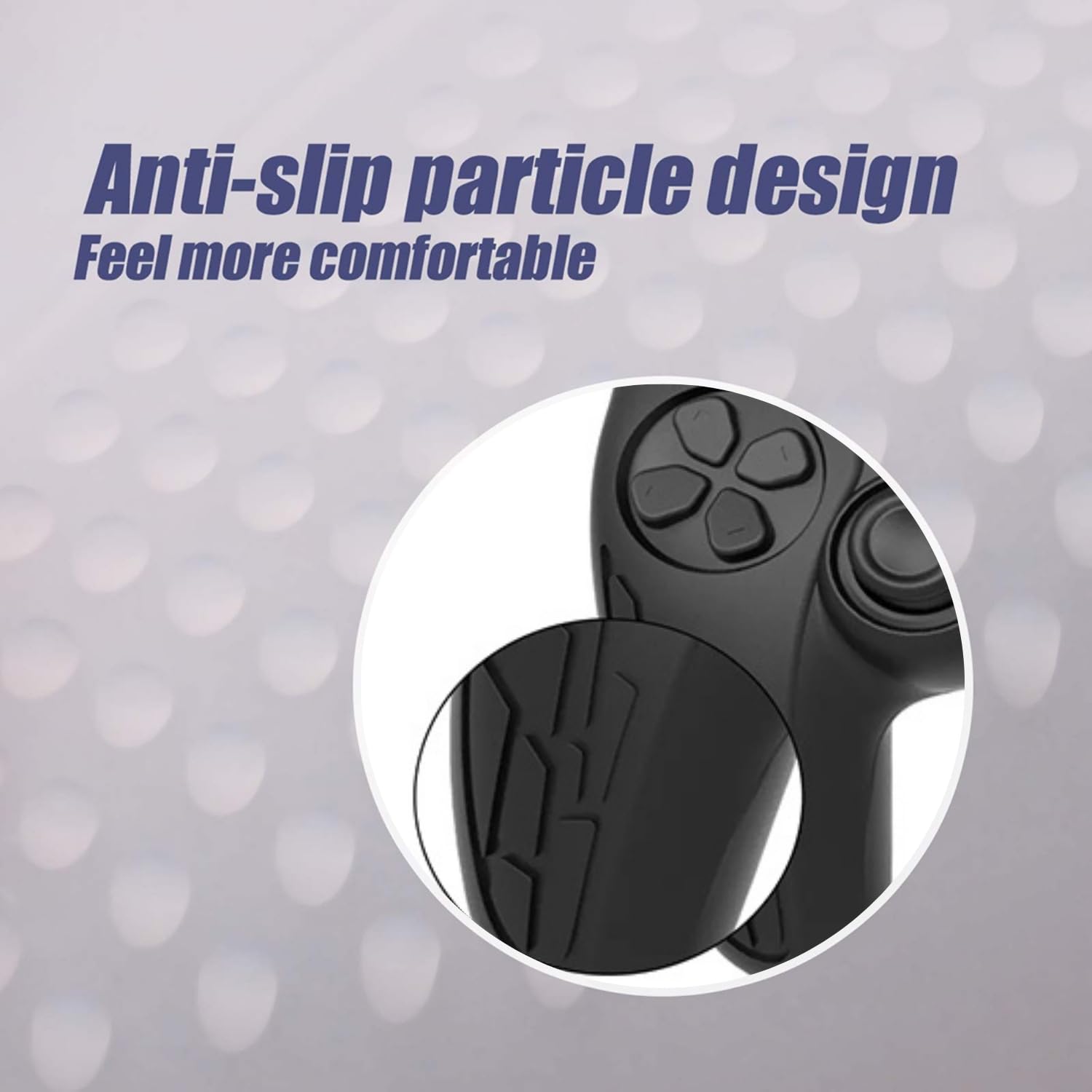 OIVO INDIA Black & White Controller Silicone Cover PS5 Controller Skin Non Slip Protective Case Sleeve Compatible with PlayStation 5 Controller |Combo of 2|