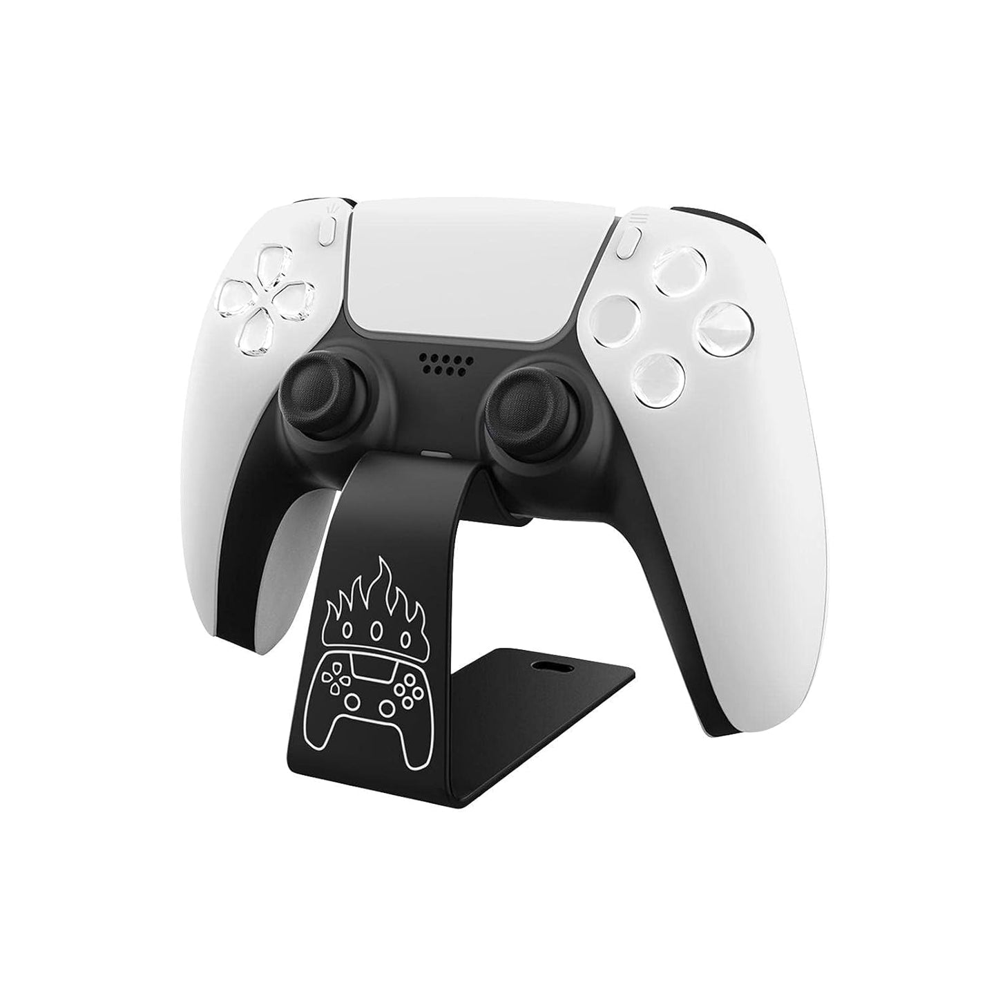 OIVO INDIA Universal Game Controller Holder Black Aluminum Alloy Holder, Mount Bracket, Perfect for PS5 Gamepad, Built-in Anti-Slip Pad Stand (PS5, XBOX, Nintendo Pro)