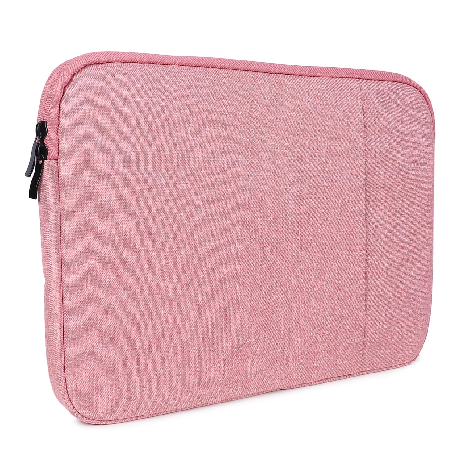 OIVO INDIA Laptop Bag Sleeve Case Cover Pouch for Women | 13-14 Inch Laptop/MacBook, Office/College Laptop Bag | Multiple Pockets | Water Repellent | Shock Absorber (Pink)