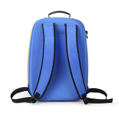 OIVO INDIA Blue Hard Shell Water-Resistant Backpack Carry-Bag Compatible for PlayStation 5 Disc/Digital Version (PS5 Bag)