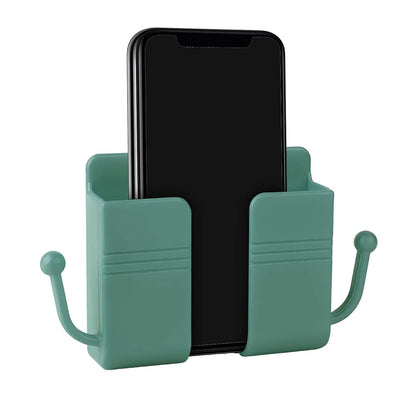 OIVO INDIA Self Adhesive Green Wall Mount Mobile Holder