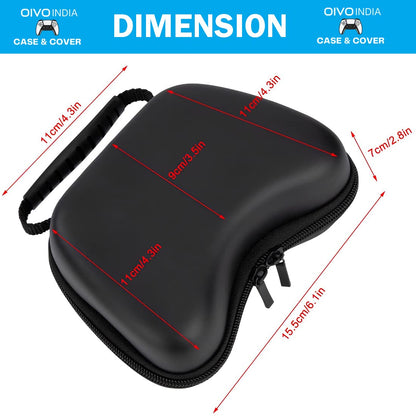 OIVO INDIA Universal Travel EVA Game Controller Carrying Case Gaming Accessory Box (Compatible for Xbox One, Xbox, Xbox 360, PS3, PS4, PS5 PS2) [Video Game]