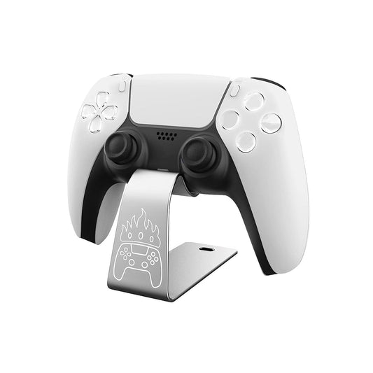 OIVO INDIA Universal Game Controller Holder Grey Aluminum Alloy Holder, Mount Bracket, Perfect for PS5 Gamepad, Built-in Anti-Slip Pad Stand (PS5, XBOX, Nintendo Pro)